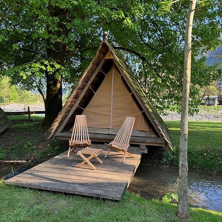 Hotel Kamp Na Otoku - Ljubno Ob Savinji Exterior foto