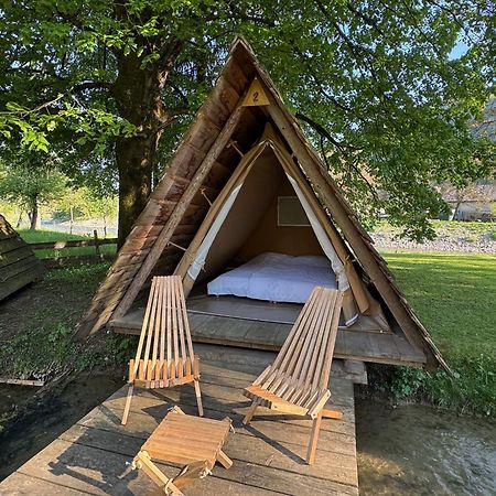 Hotel Kamp Na Otoku - Ljubno Ob Savinji Exterior foto