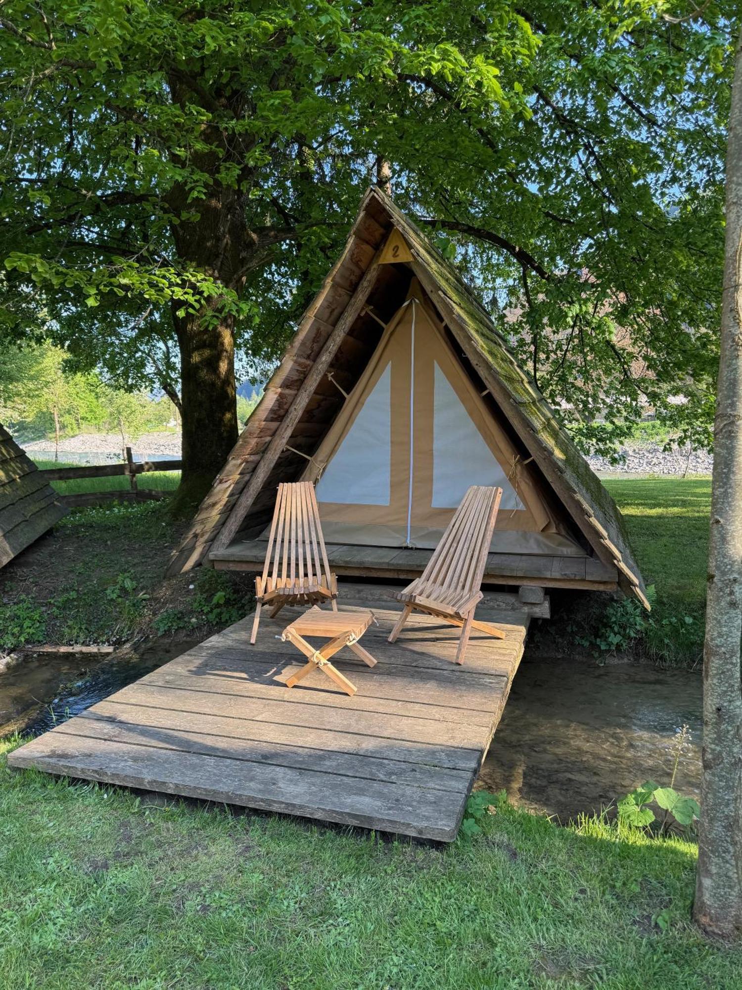 Hotel Kamp Na Otoku - Ljubno Ob Savinji Exterior foto